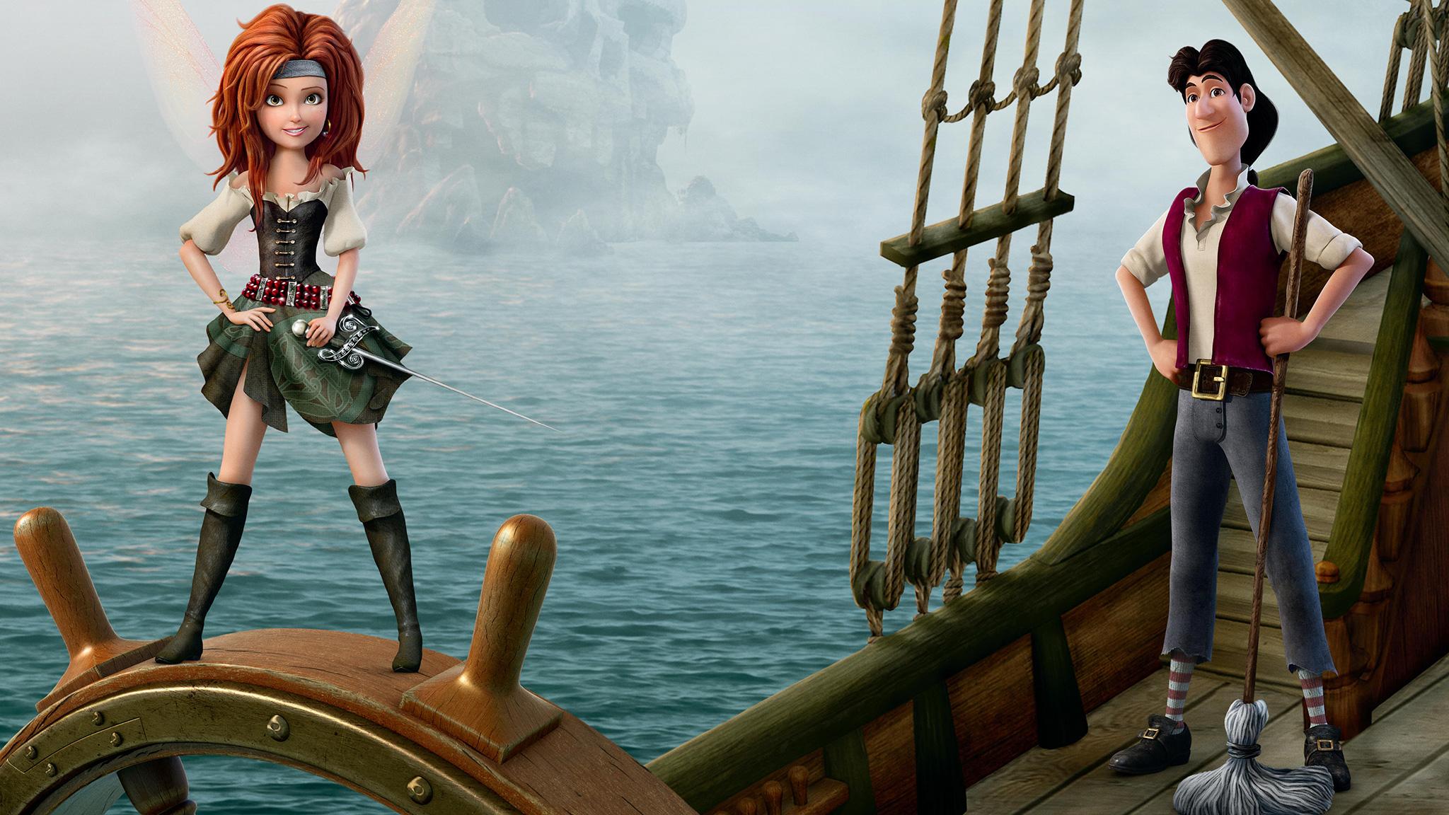 2048x1152 First 'Pirate Fairy' Clip: Captain Hook Speaks (and He Sounds Like Loki)