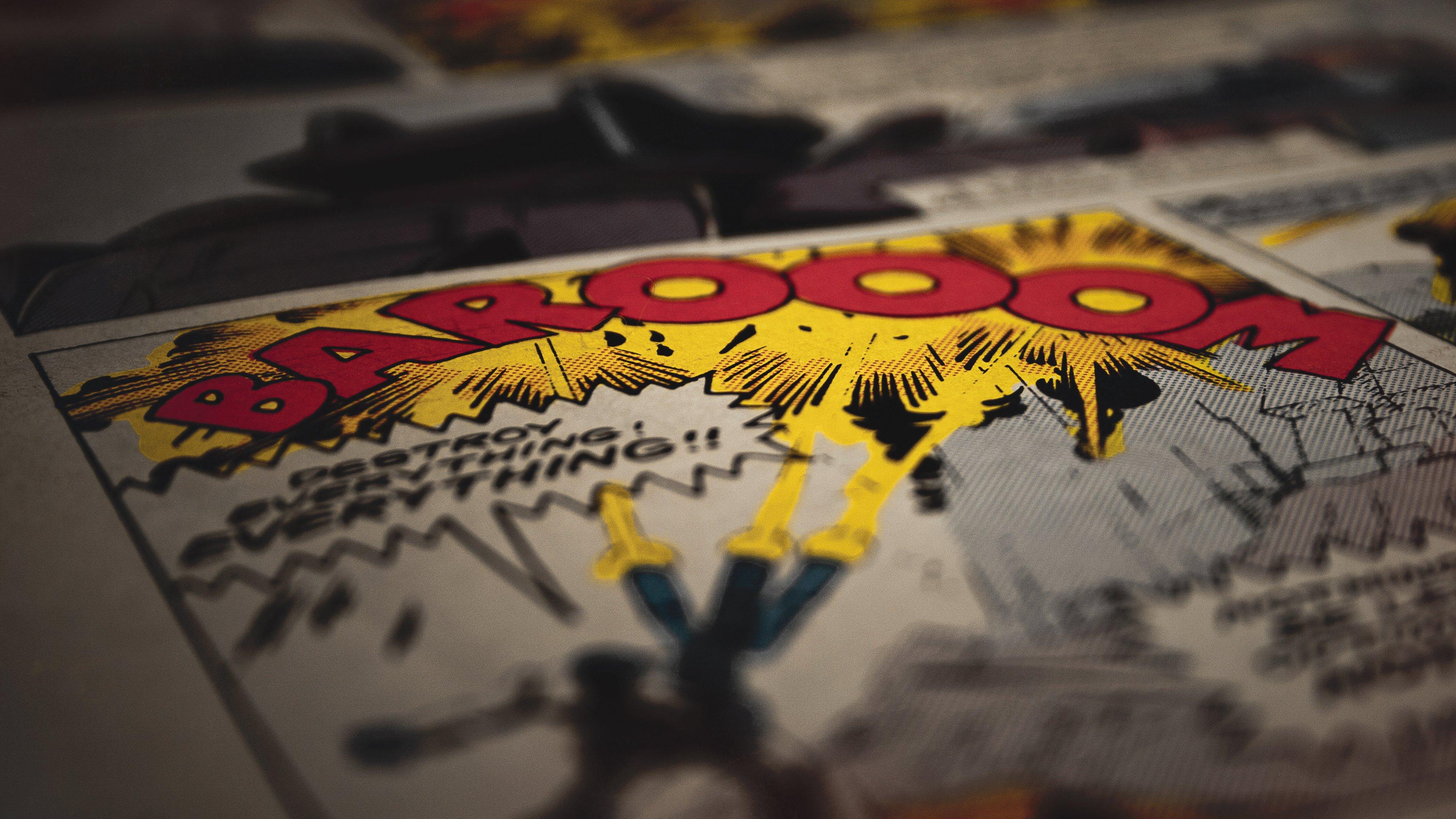3840x2160 Comic 4K wallpaper for your desktop or mobile screen free and easy to download