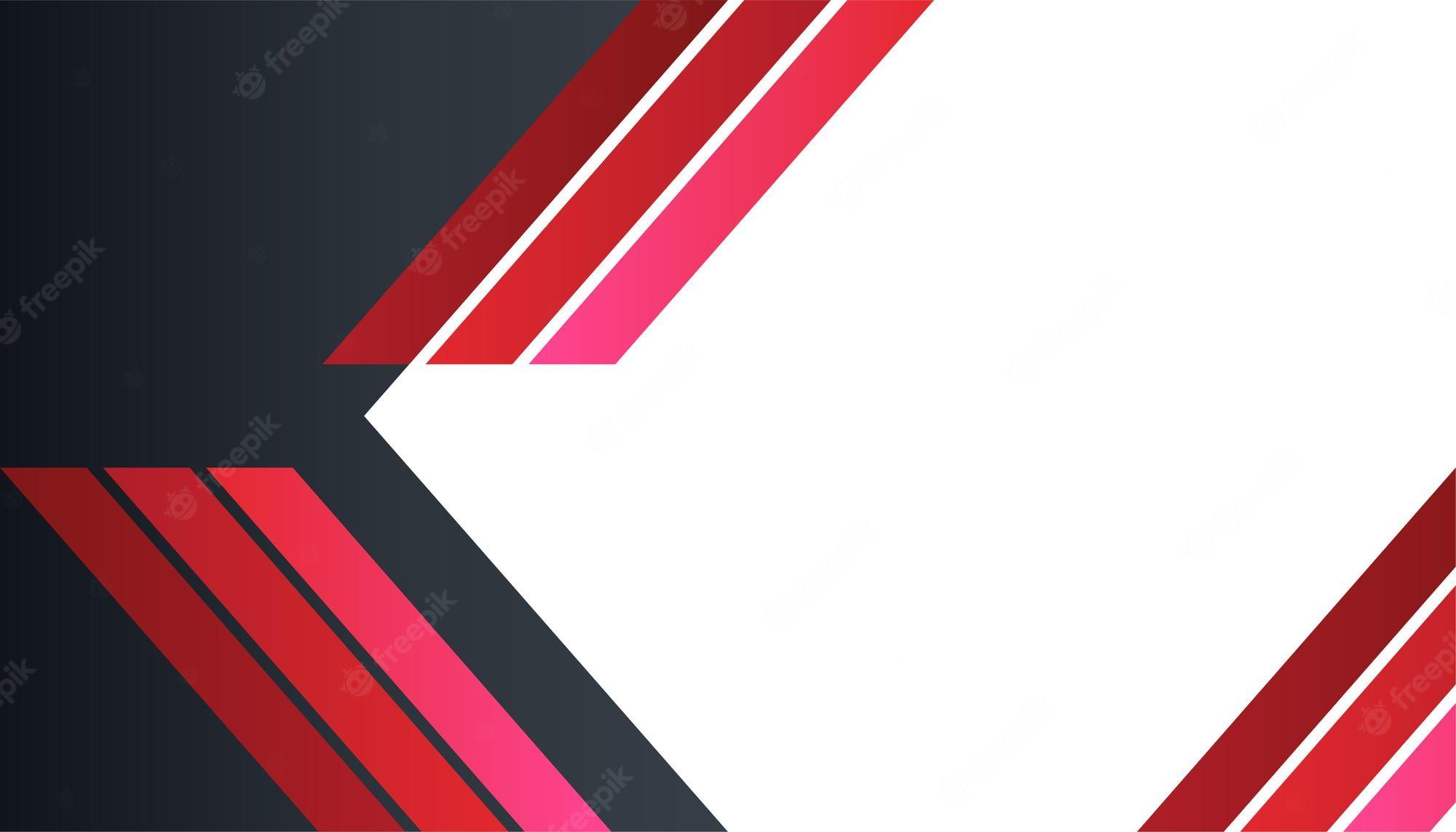 2000x1143 Premium Vector. Modern red and black abstract background. vector illustration design for presentation, banner, cover, web, flyer, card, poster, wallpaper, texture, slide, magazine, and powerpoint