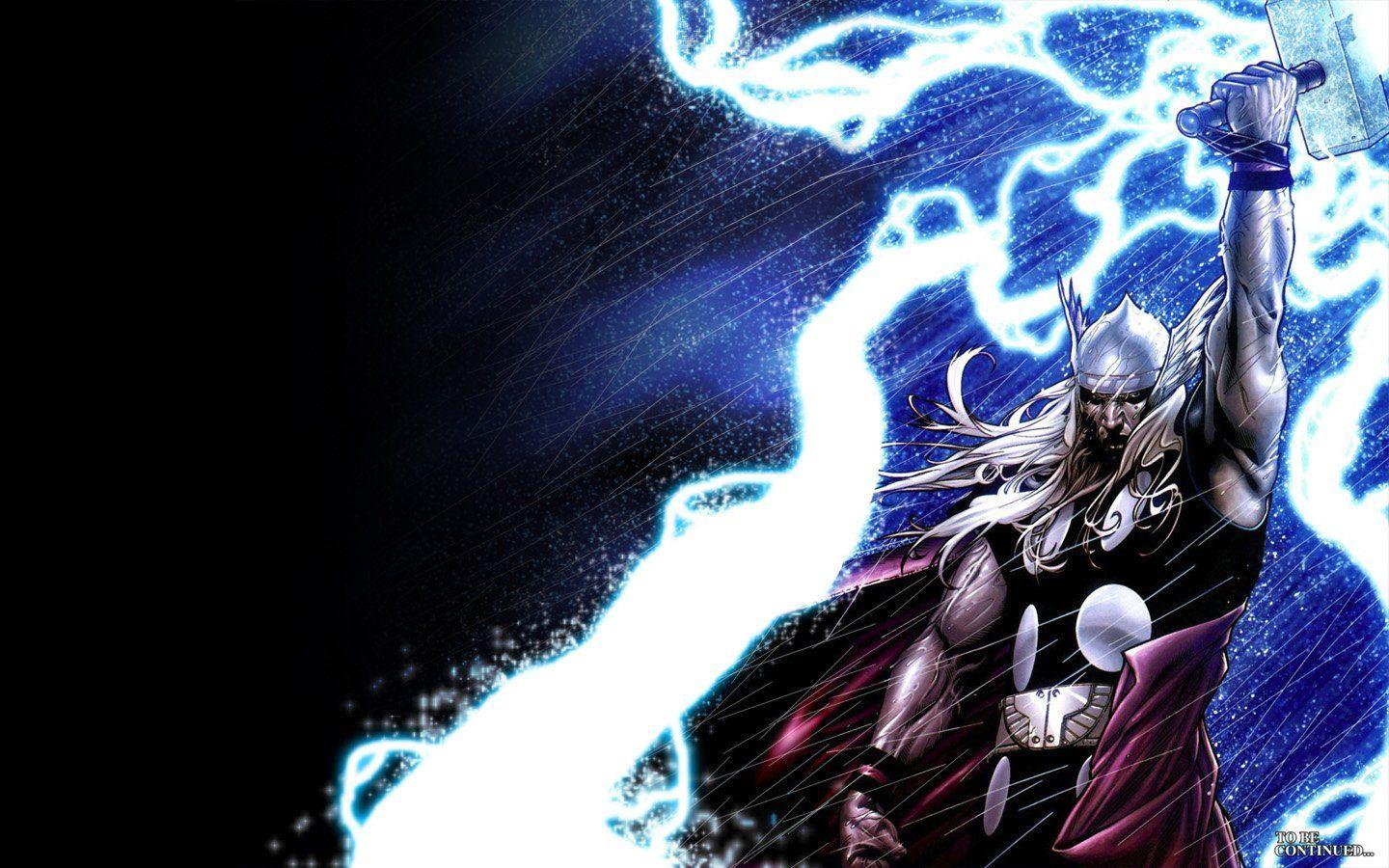 1440x900 Thor Comic Wallpaper