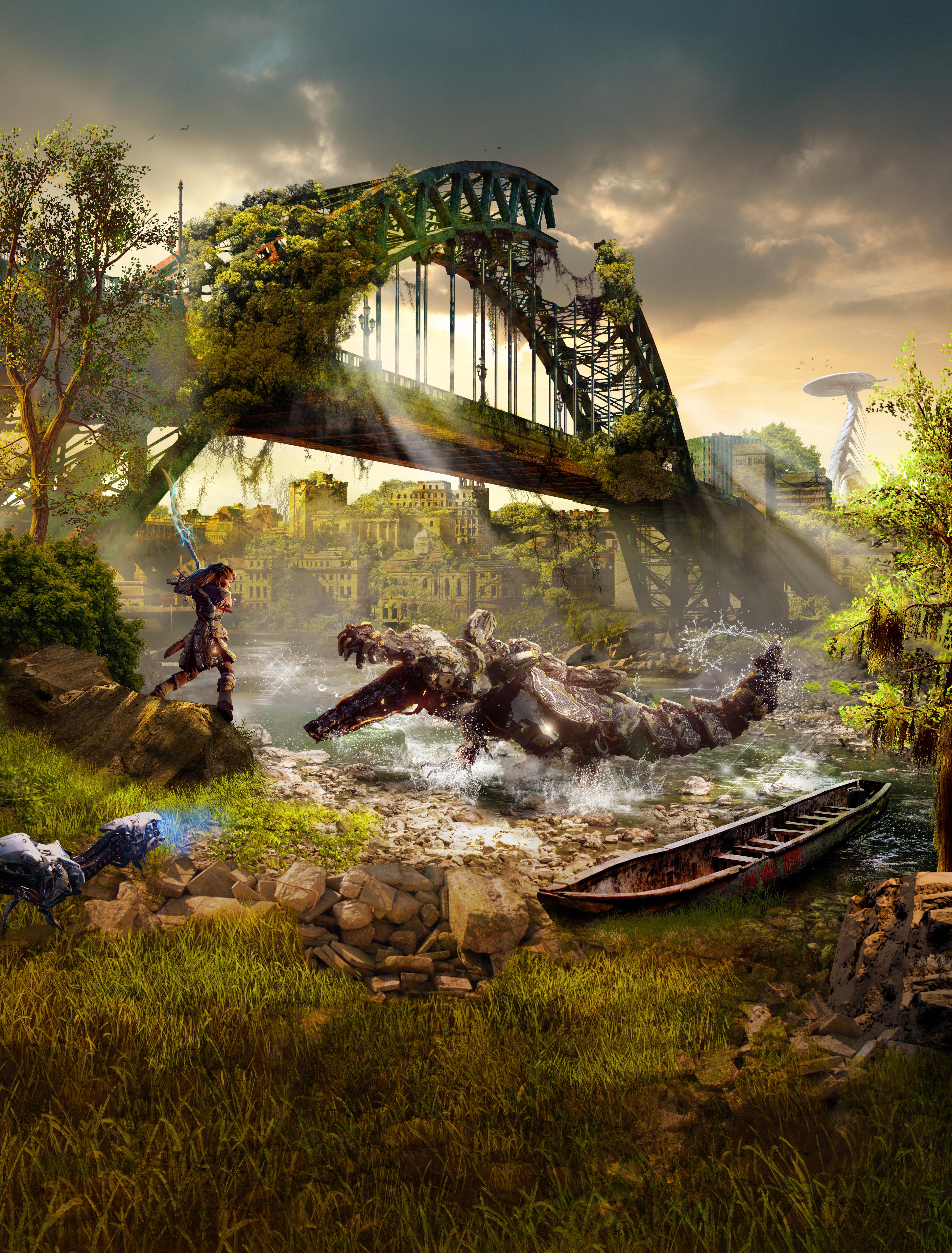 4800x6313 Newcastle, Snapmaw, Aloy, Horizon Zero Dawn, 4K Gallery HD Wallpaper