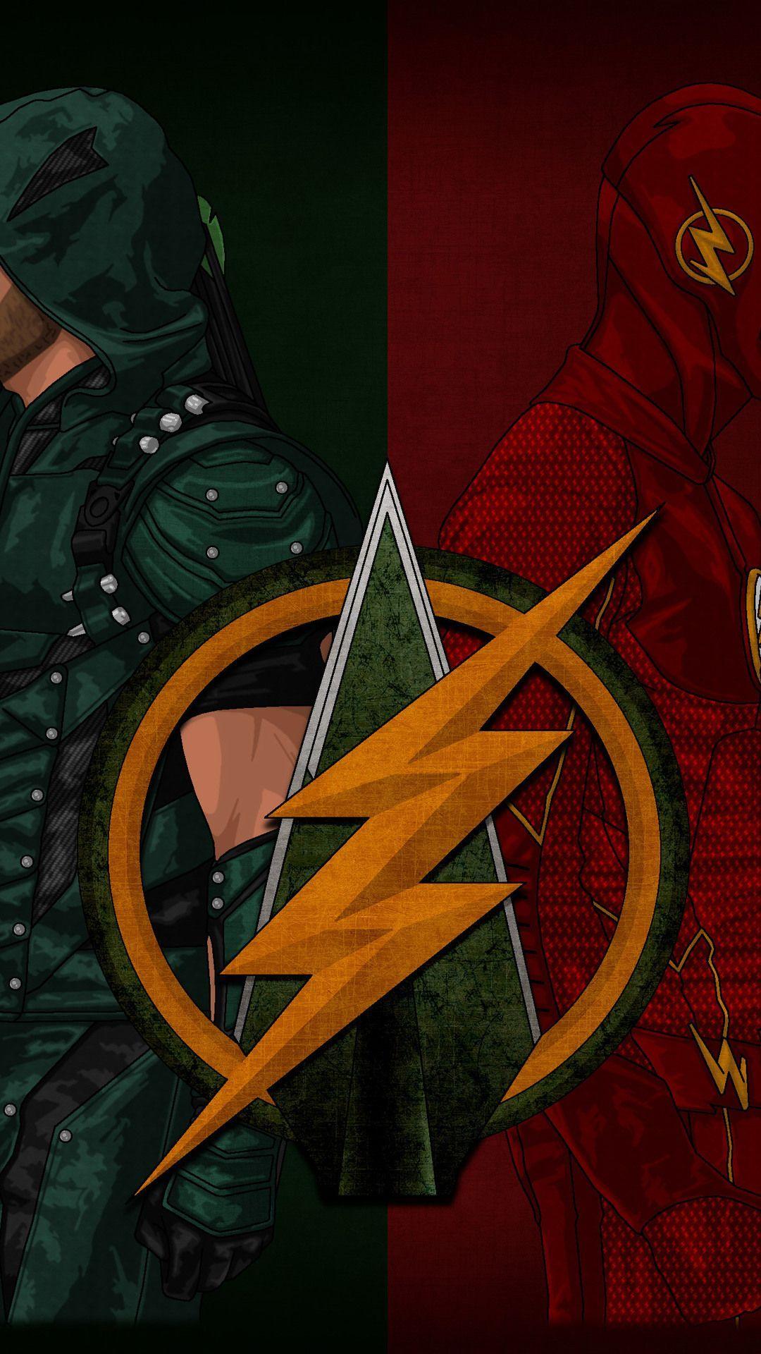 1080x1920 arrow #flash. iPhone wallpaper. Green arrow