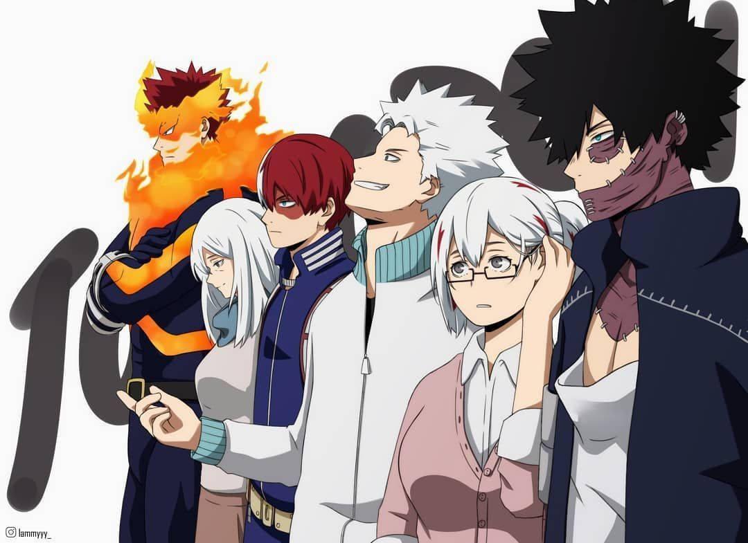 1080x785 Todoroki Family Wallpaper for FREE