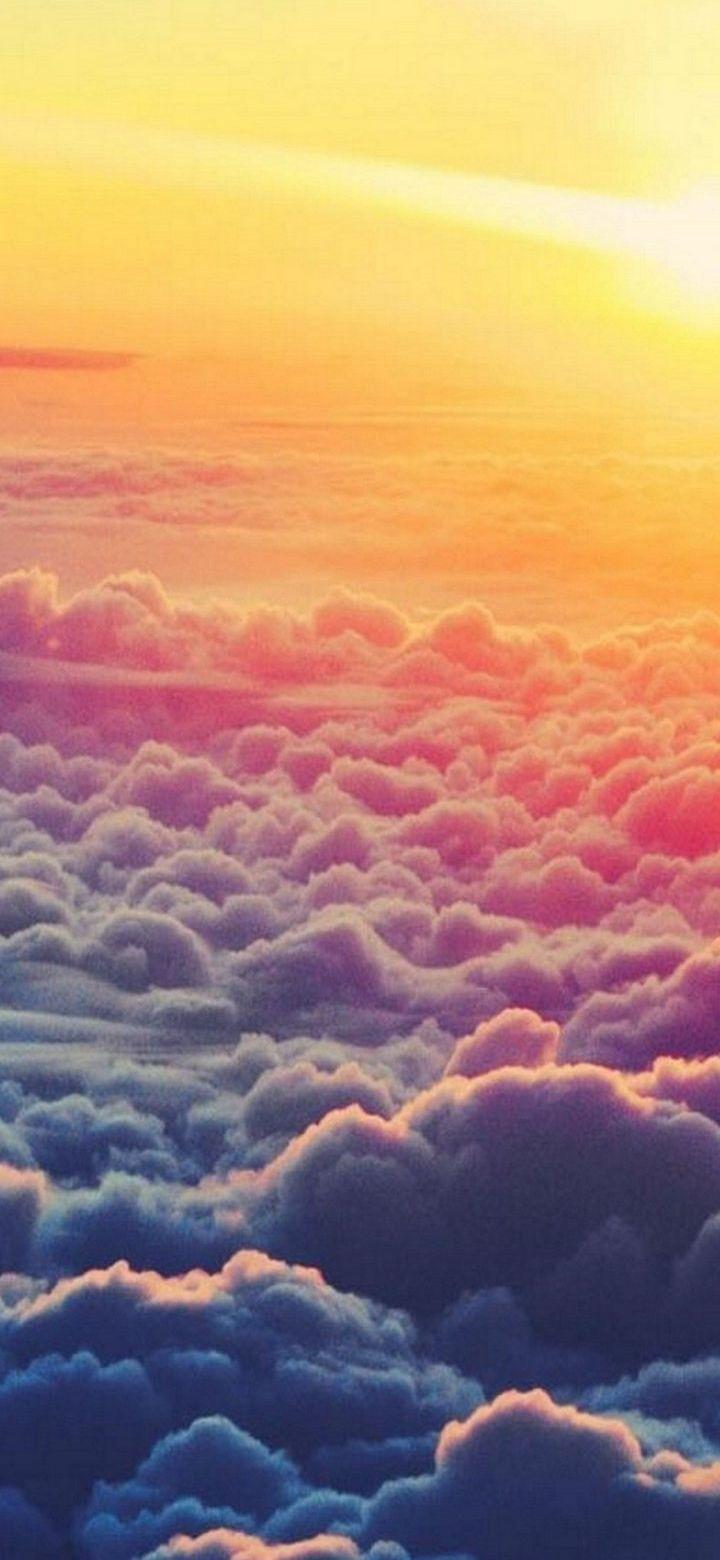 720x1560 Sun Rise Sky Wallpaper
