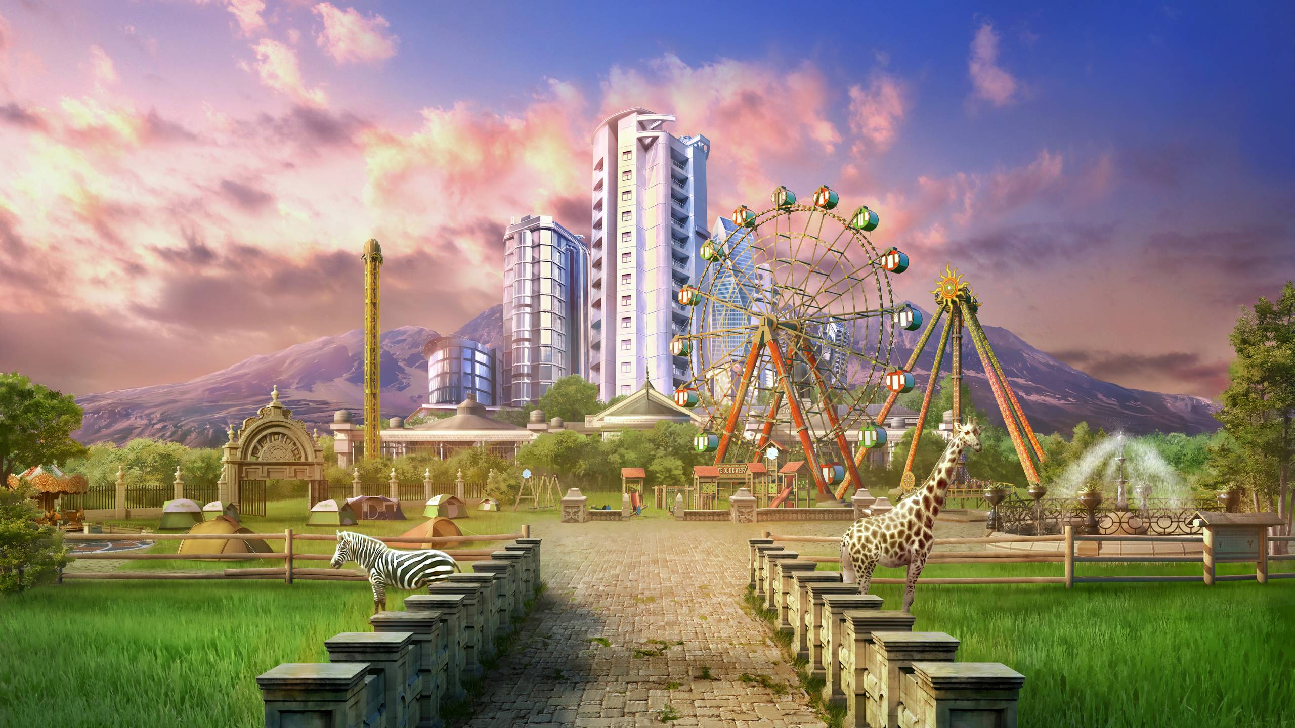 2560x1440 Cities Skylines Parklife 1440P Resolution Wallpaper, HD Games 4K Wallpaper, Image, Photo and Background