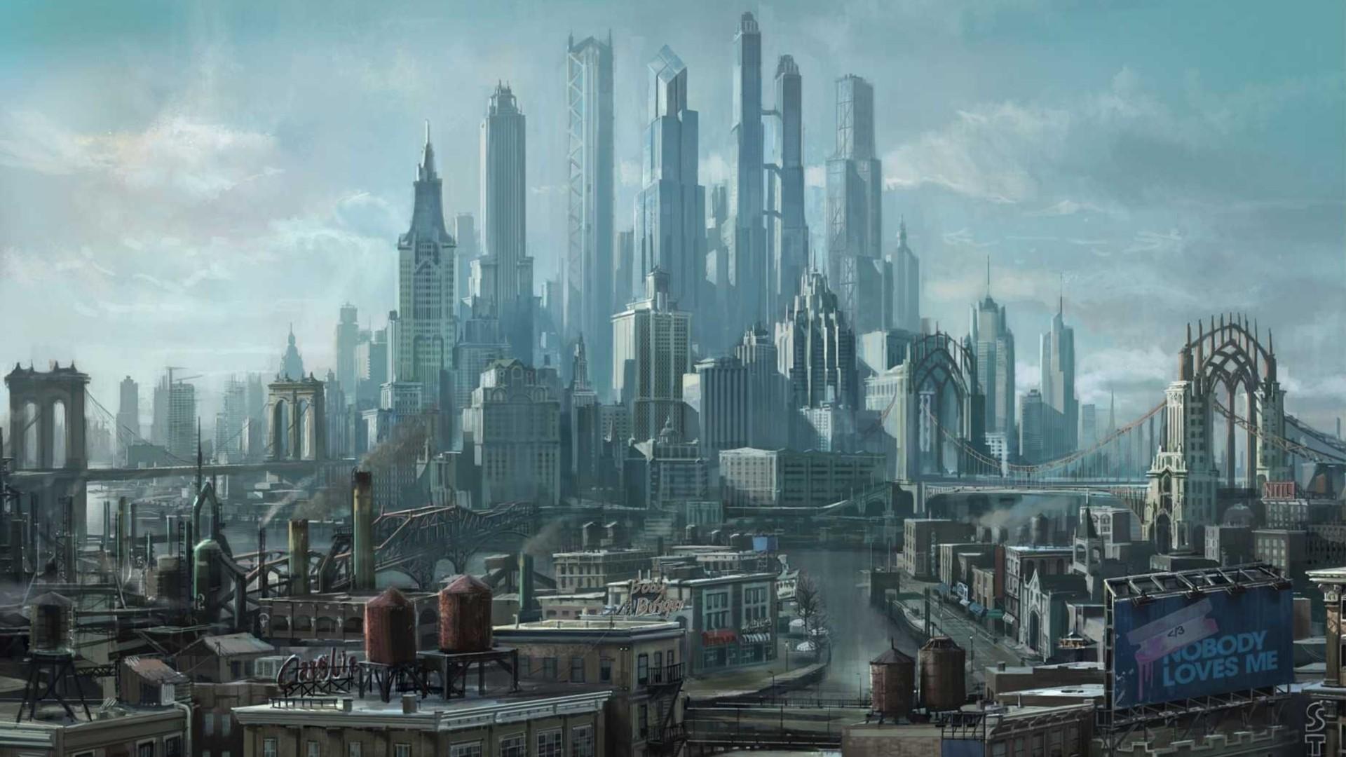 1920x1080 Steelport, video games, skyscraper, city, Saints Row: The Third Gallery HD Wallpaper