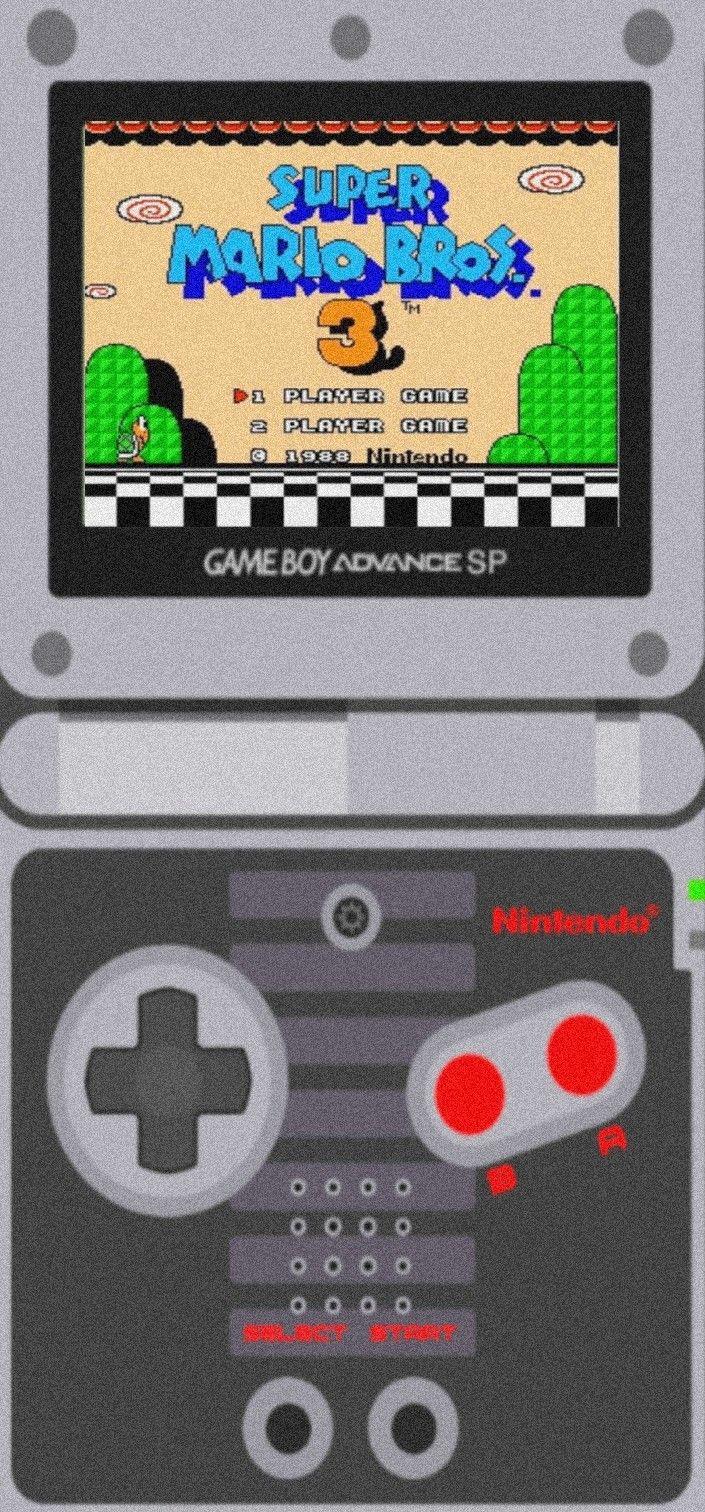 705x1512 Super Mario bros Samsung Z Flip 5G and Motorola Razr 5G flip phone wallpaper. Phone wallpaper, Wallpaper, Game boy advance sp