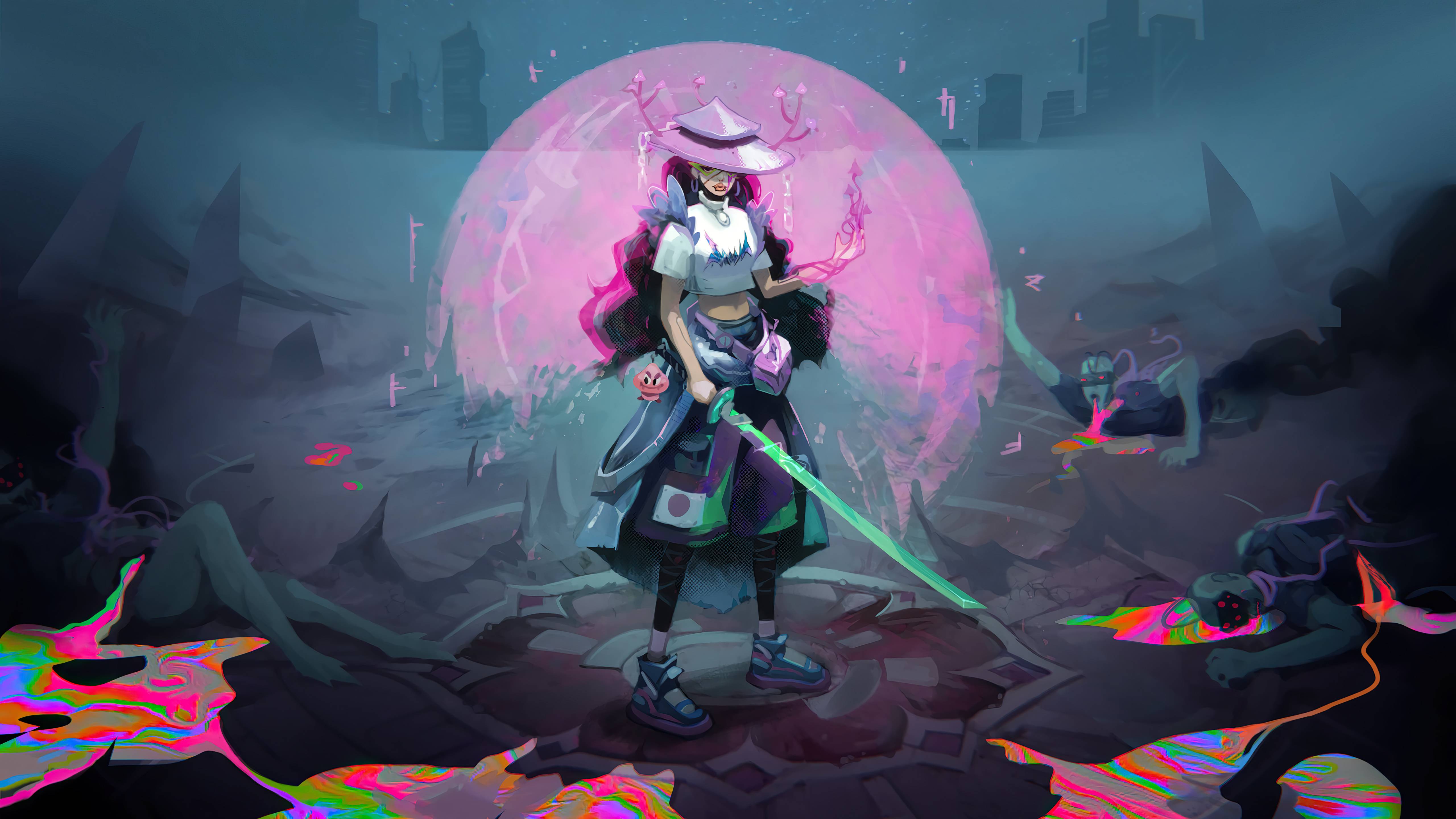 5120x2880 Mushroom Warrior Concept 5k 1152x864 Resolution HD 4k Wallpaper, Image, Background, Photo and Picture