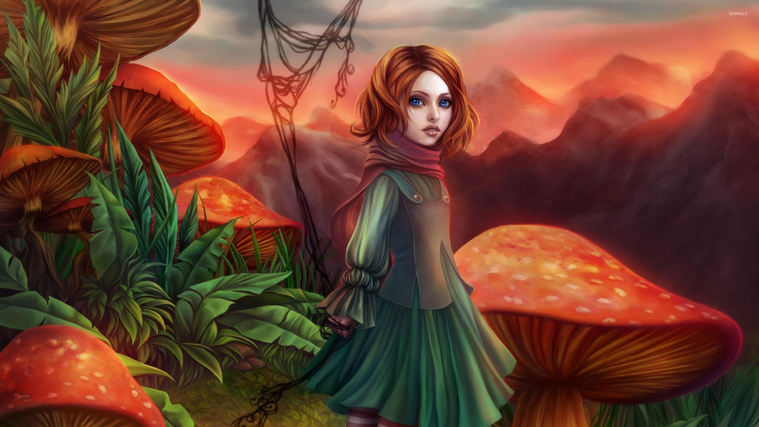 Mushroom Girl Wallpapers - Top Free Mushroom Girl Backgrounds