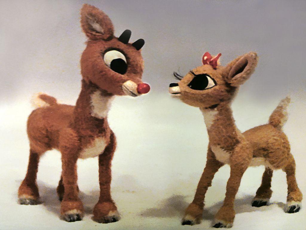 1024x768 Rudolph and Clarice Wallpaper. Clarice