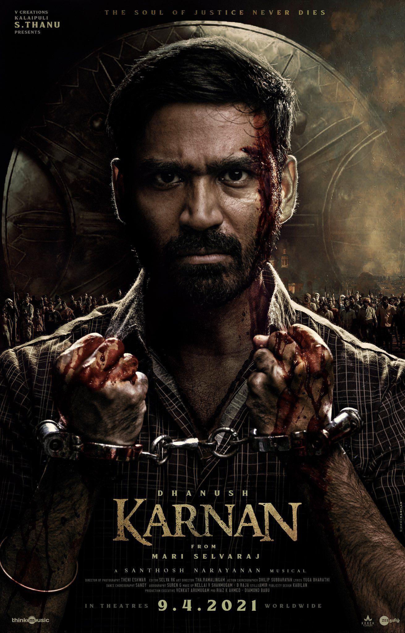 1310x2048 Karnan Movie Wallpaper