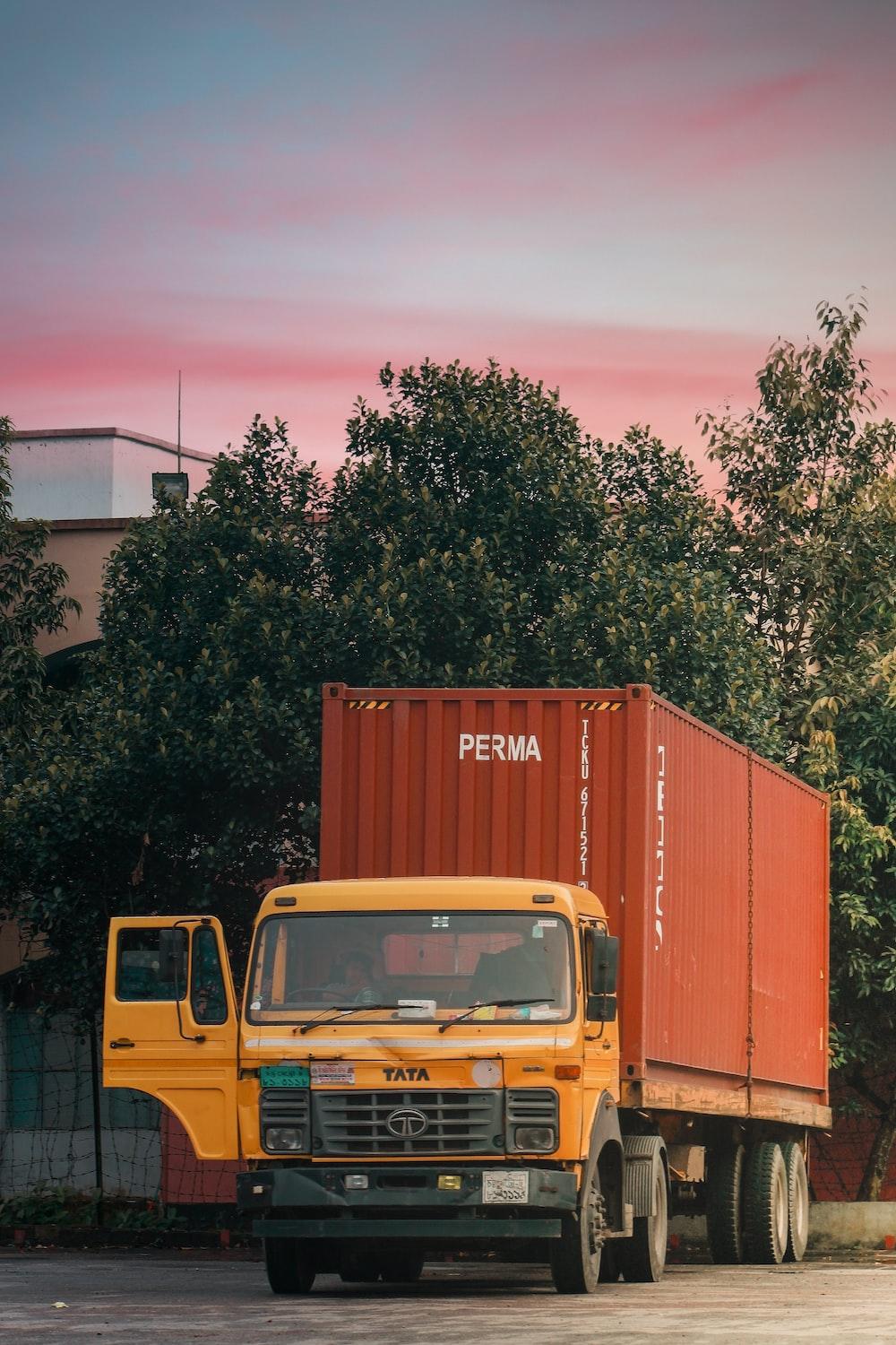1000x1500 Container Truck Picture. Download Free Image