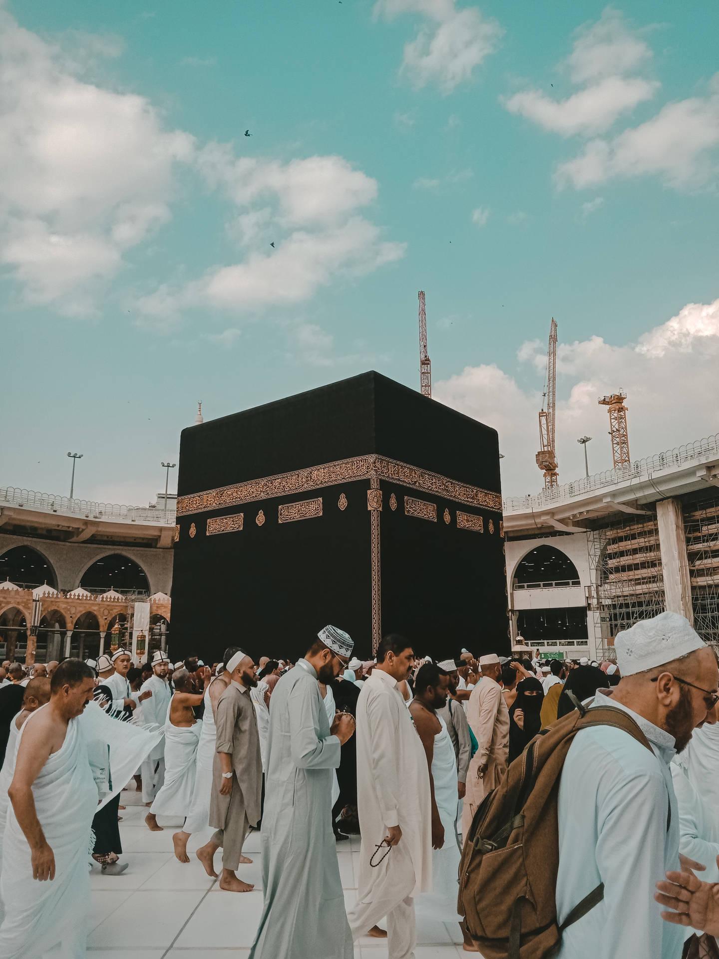 1440x1920 Download Majestic View of Kaaba in Makkah HD 4K Wallpaper