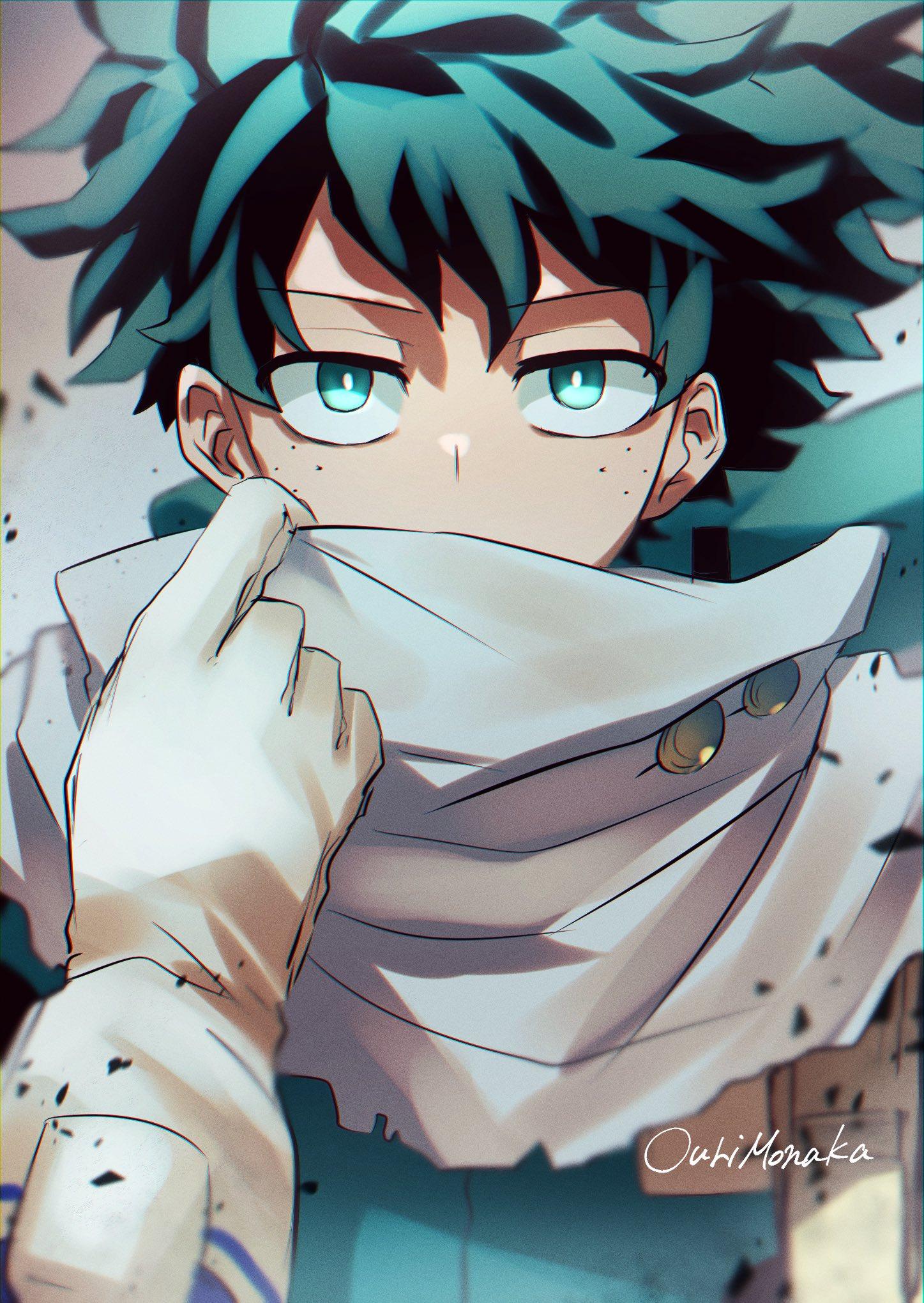 1447x2039 deku vigilante no Hero Academia Wallpaper