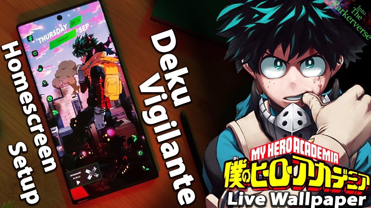 1280x720 AWESOME DEKU no Hīrō Akademia Wallpaper & Android Custom Homescreen