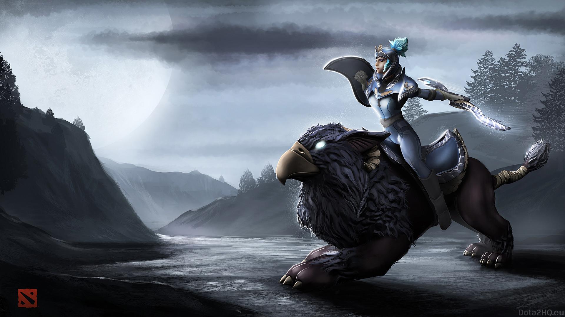 1920x1080 luna, dota art Wallpaper, HD Games 4K Wallpaper, Image, Photo and Background