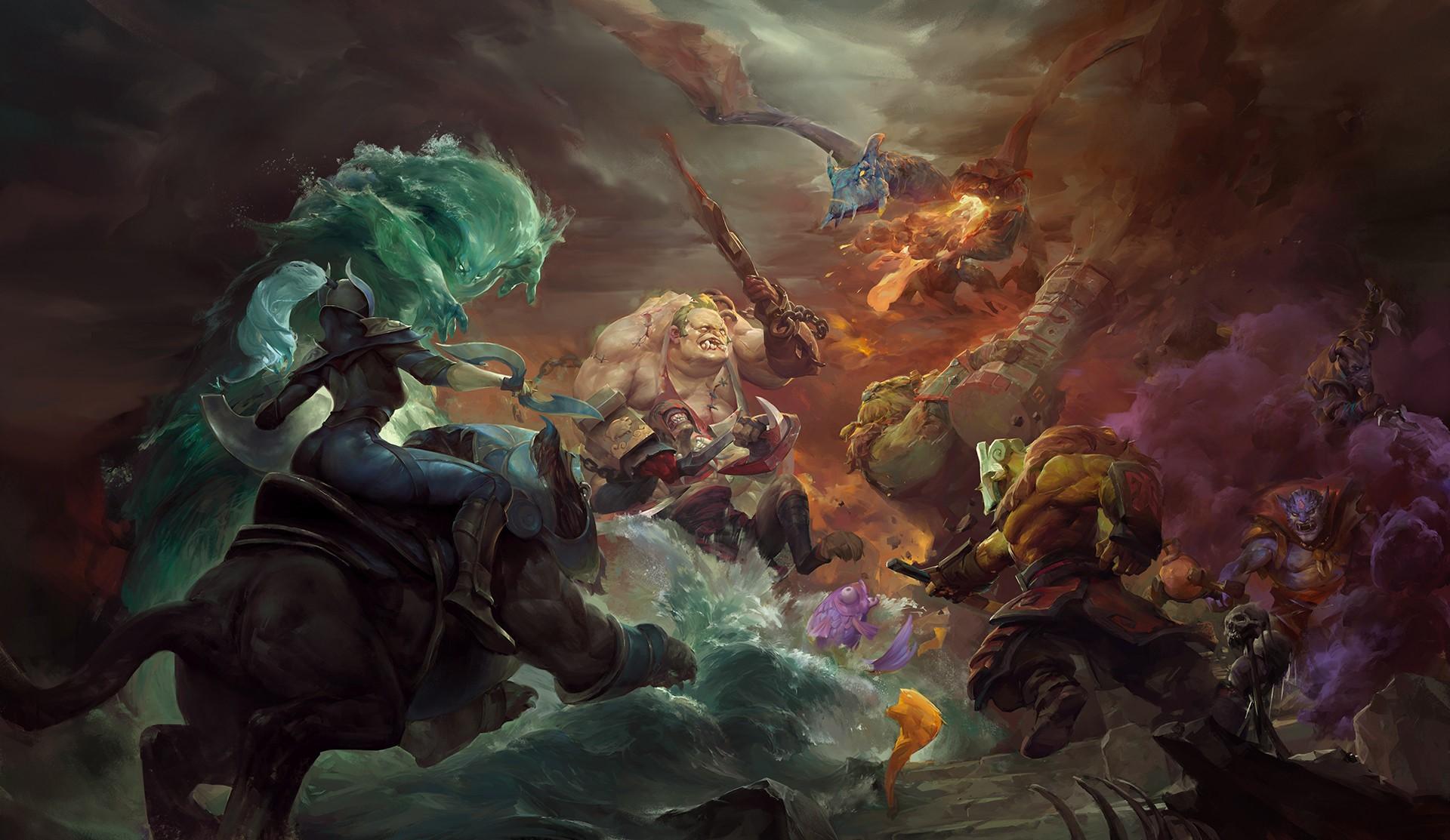 1920x1113 Full HD 1080p Luna (Dota 2) wallpaper free download