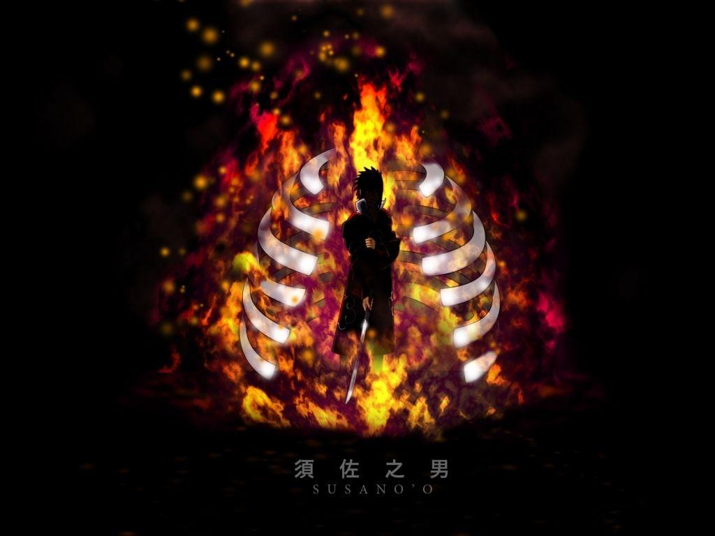 1024x768 Sasuke Uchiha Susanoo wallpaper in 1024x768 resolution