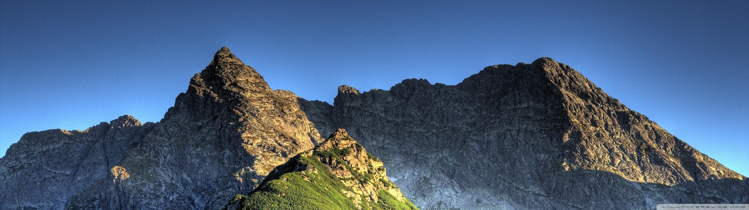 2560x720 Tatras, Carpathians Mountains Ultra HD Desktop Background Wallpaper for 4K UHD TV : Multi Display, Dual Monitor : Tablet
