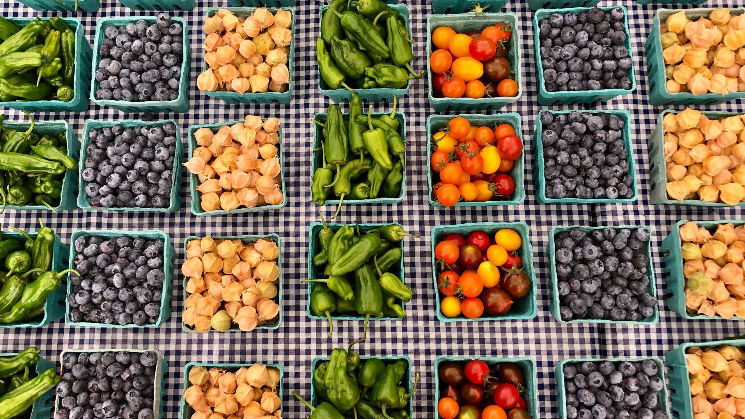 2560x1440 Portland Farmers Market