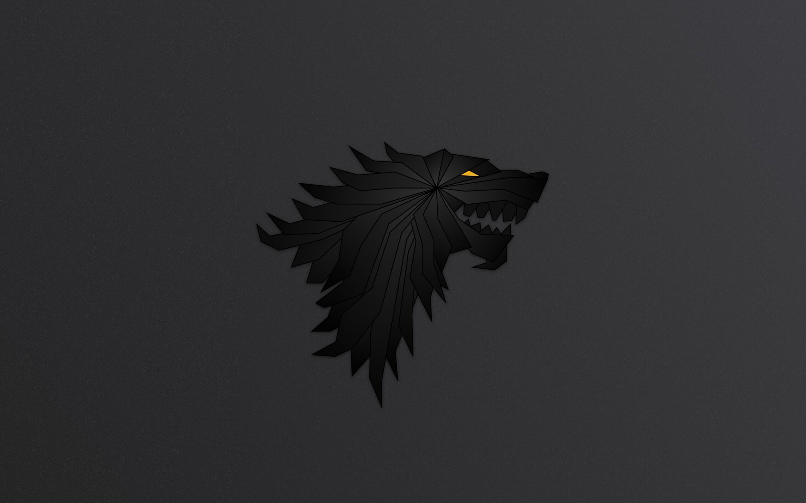 2560x1600 House Stark Game Of Thrones Minimalism 2560x1600 Resolution HD 4k Wallpaper, Image, Background, Photo and Picture