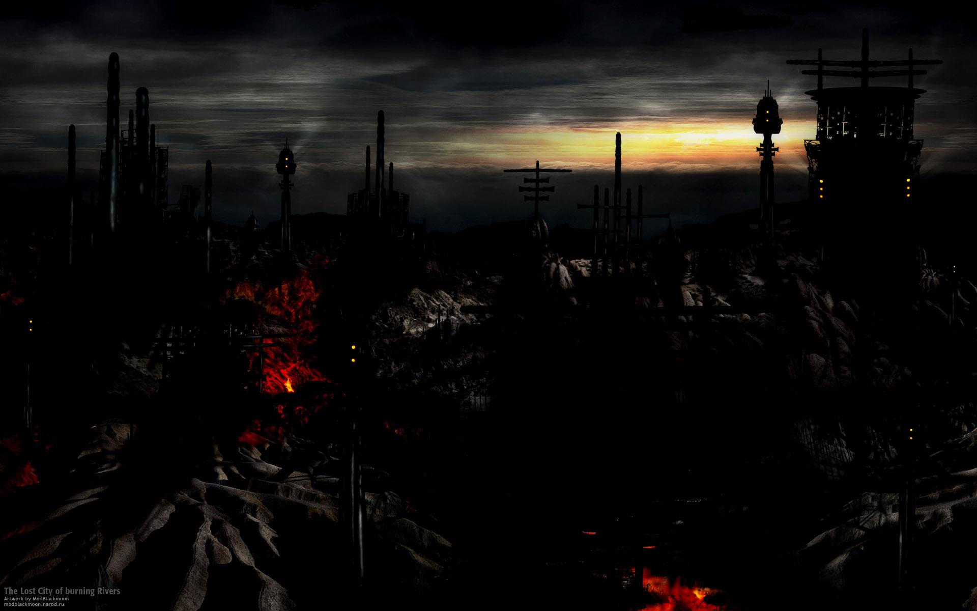 1920x1200 City HD Wallpaper