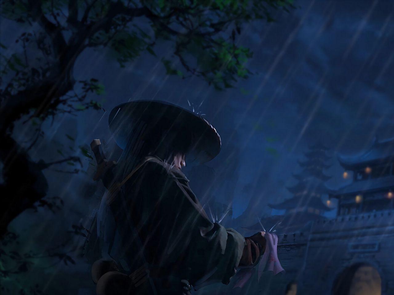 1280x960 Download wallpaper 1280x960 samurai