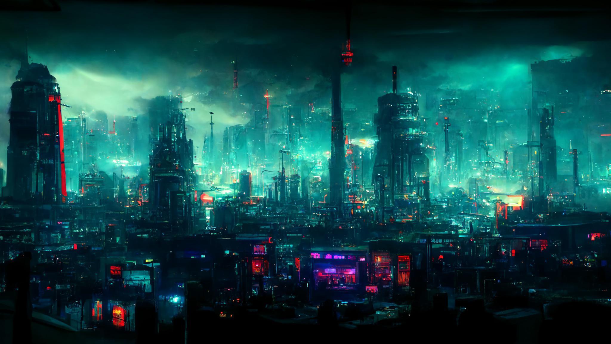 Dark City Art Wallpapers - Top Free Dark City Art Backgrounds ...