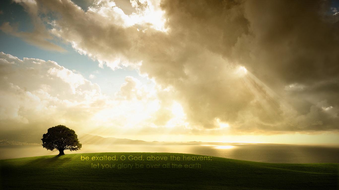 1366x768 God Be Exalted