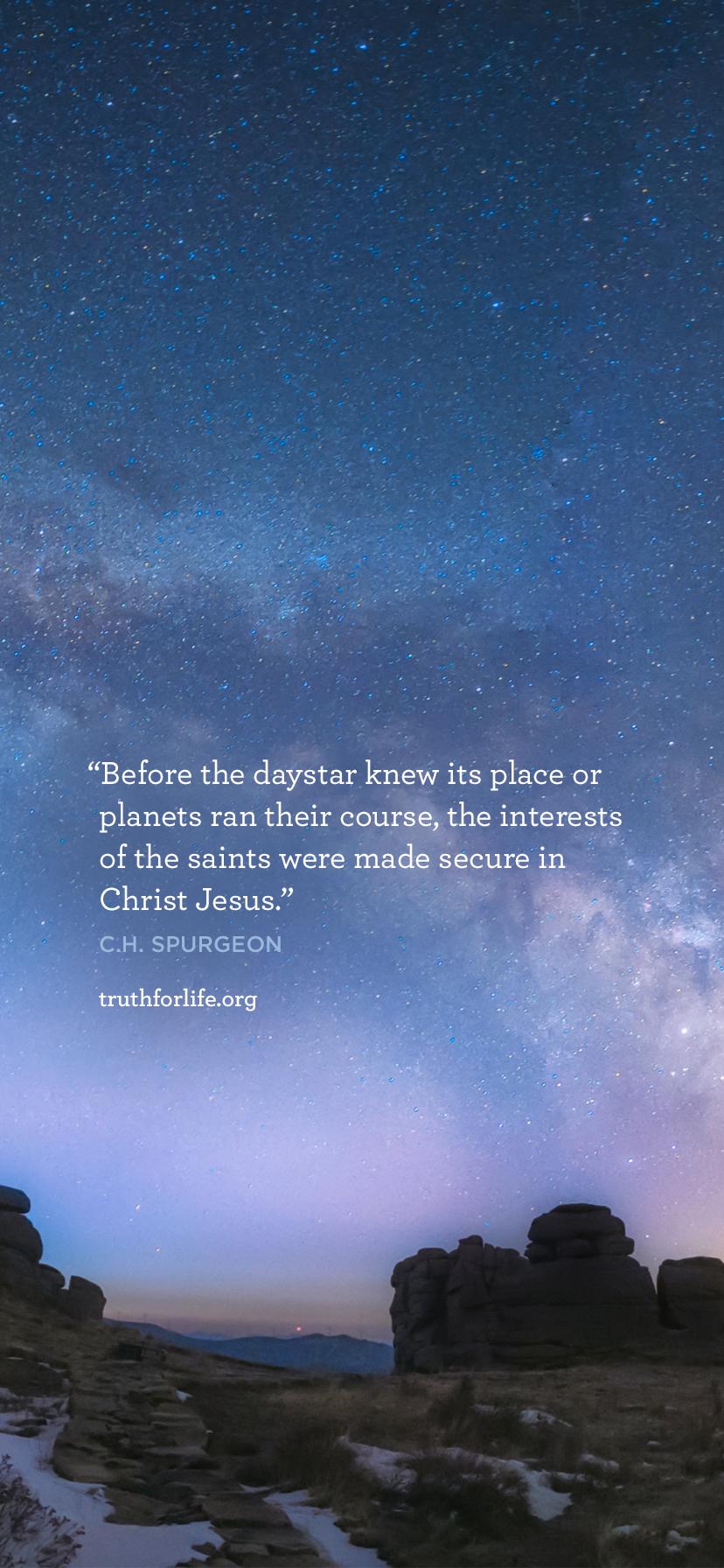 828x1792 Wallpaper: Made Secure in Christ