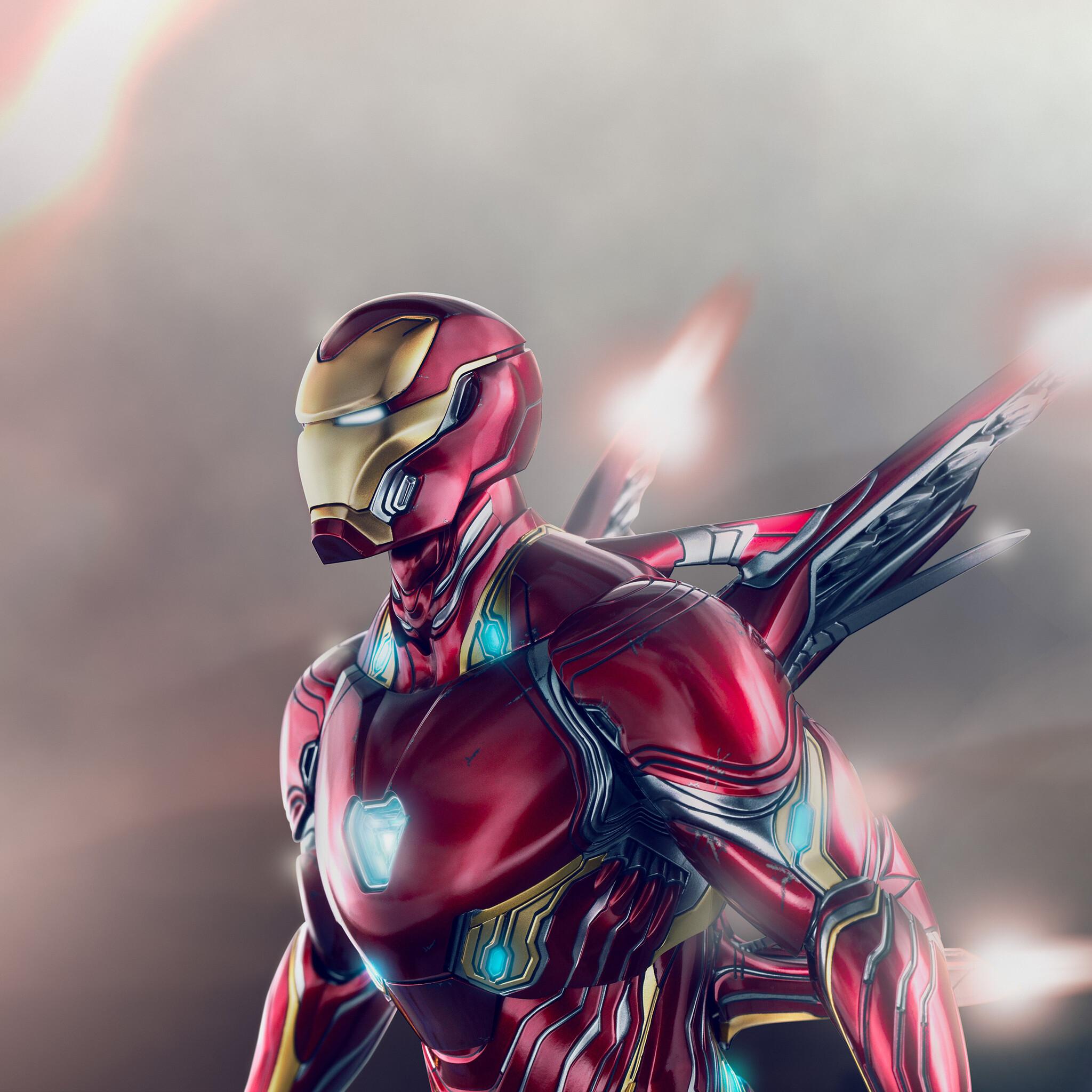 2048x2048 Iron Man Wing Suit 4k iPad Air HD 4k Wallpaper, Image, Background, Photo and Picture