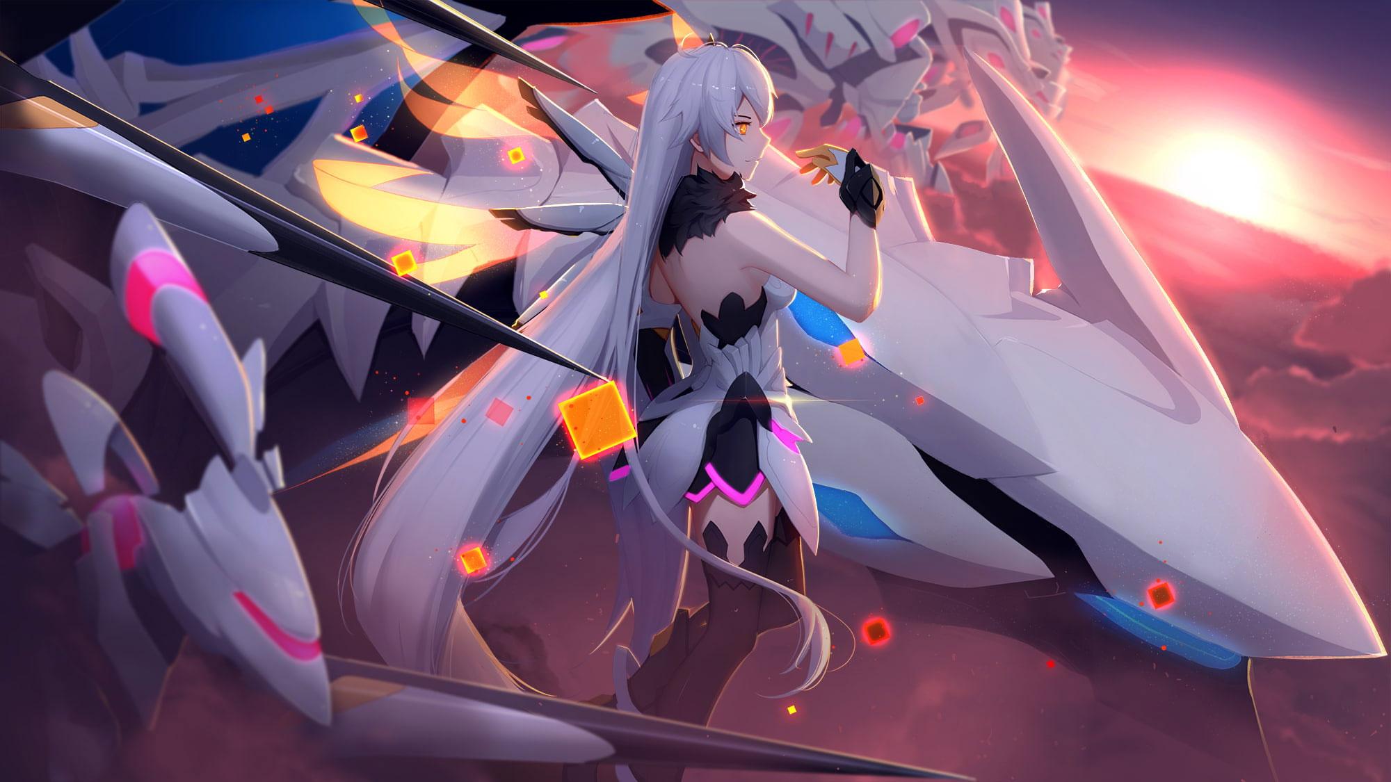 2000x1125 Wallpaper Anime, Anime Girls, Video Games, Fan Art