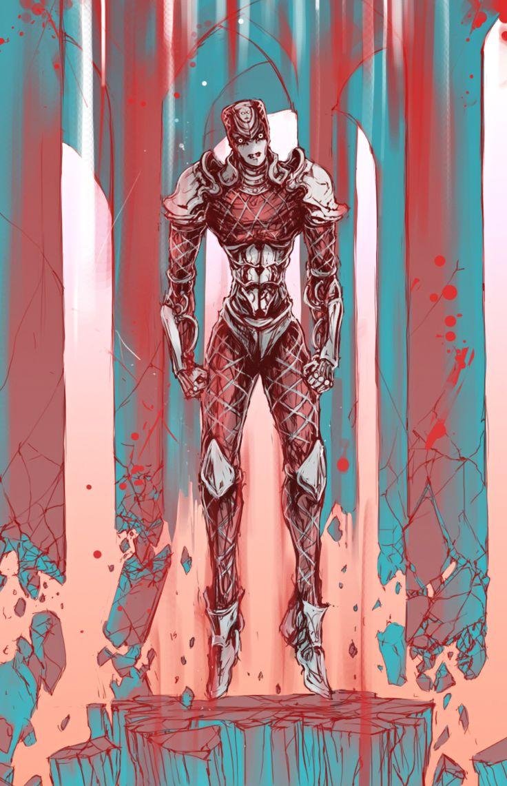 736x1141 King Crimson/. Jojo's bizarre adventure stands, Jojo bizzare adventure, Jojo bizarre