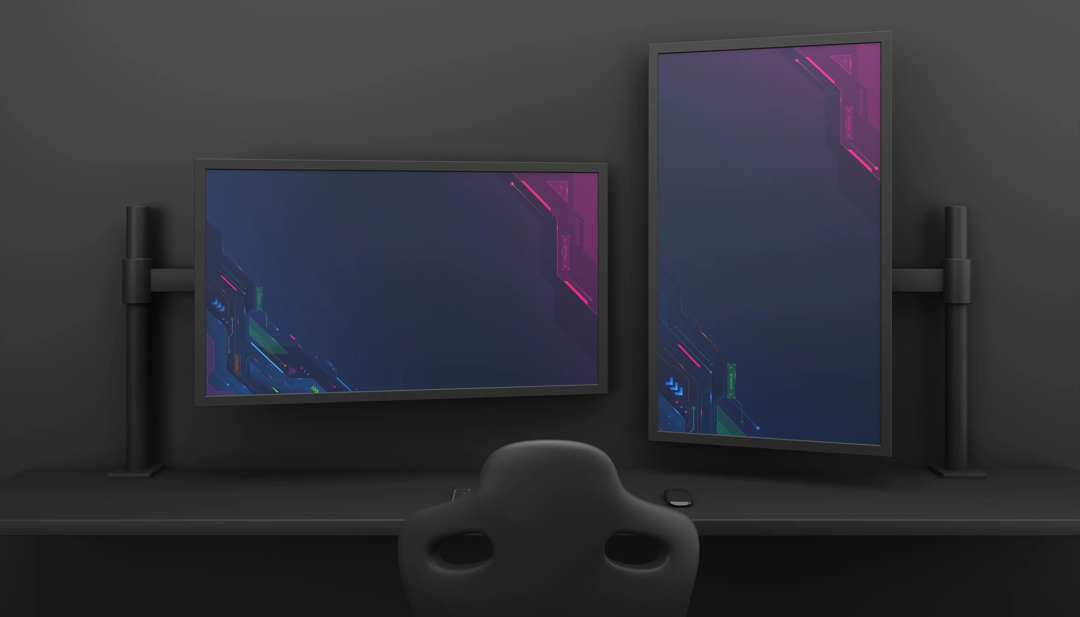 3781x2160 DESKTOP WALLPAPER HD 4K CYBER FUTURISTIC BACKGROUND