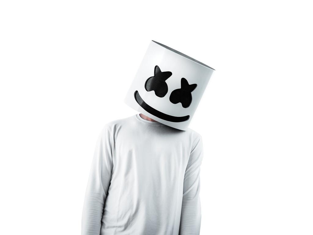 1024x768 Marshmello Wallpaper 4K, American DJ, Music