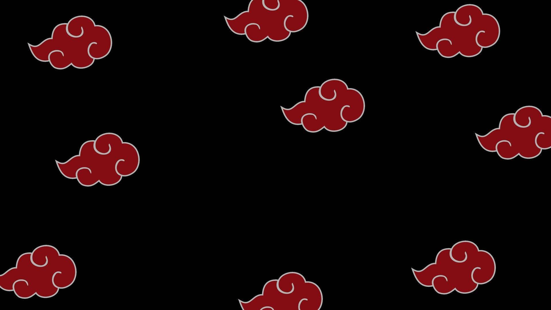 1920x1080 Download Naruto Akatsuki Cloud Pattern Wallpaper