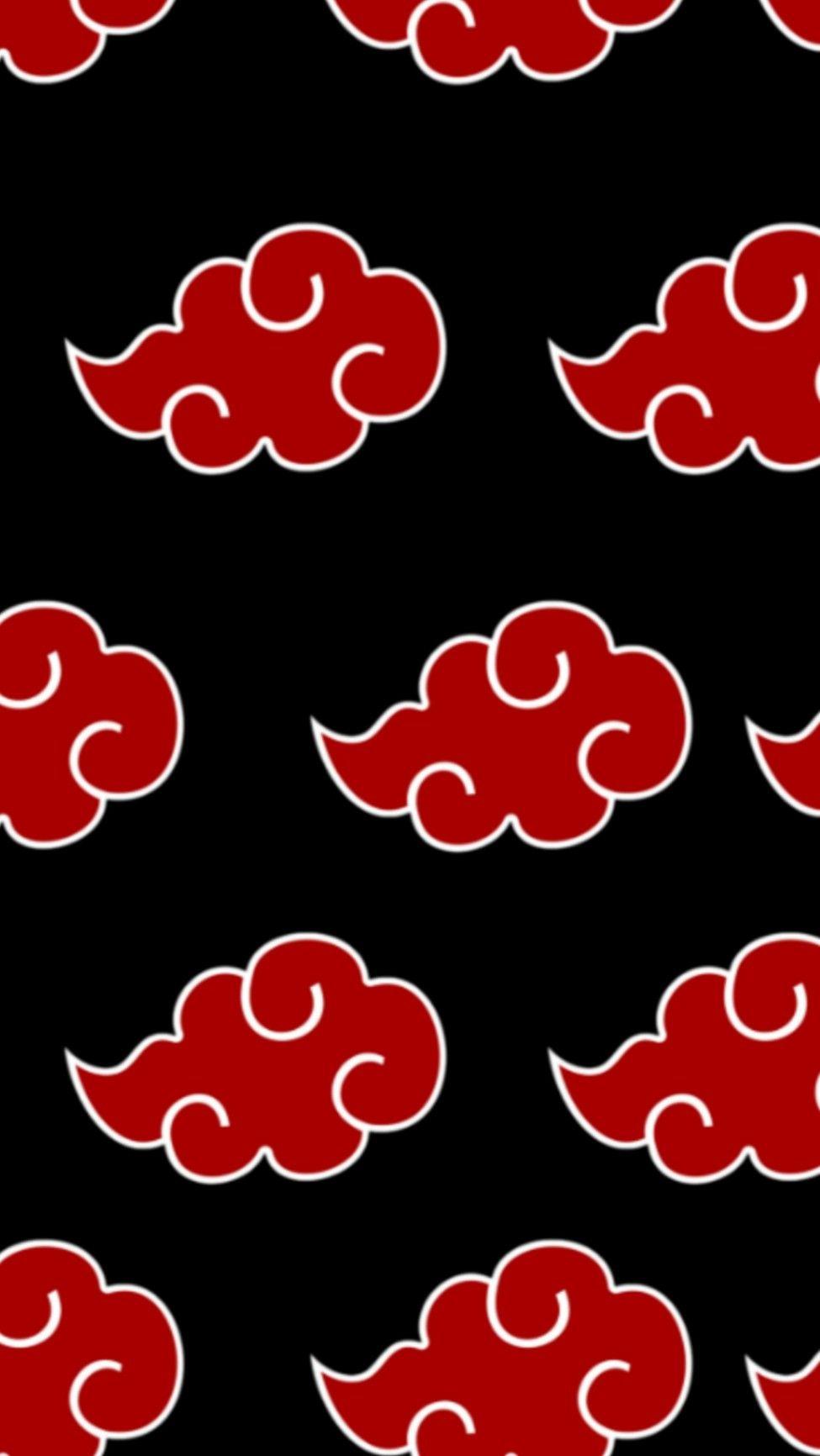 975x1732 Akatsuki symbol wallpaper. Estampas japonesas, Fotos criativas de namorados, Tatuagens fáceis de desenhar