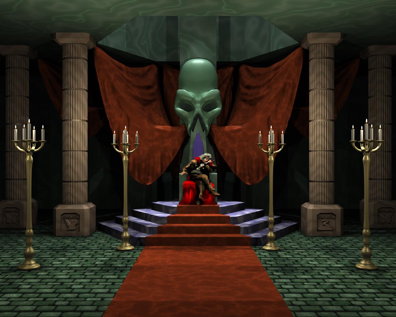 1280x1024 Castlevania: Symphony of the Night (PSX)