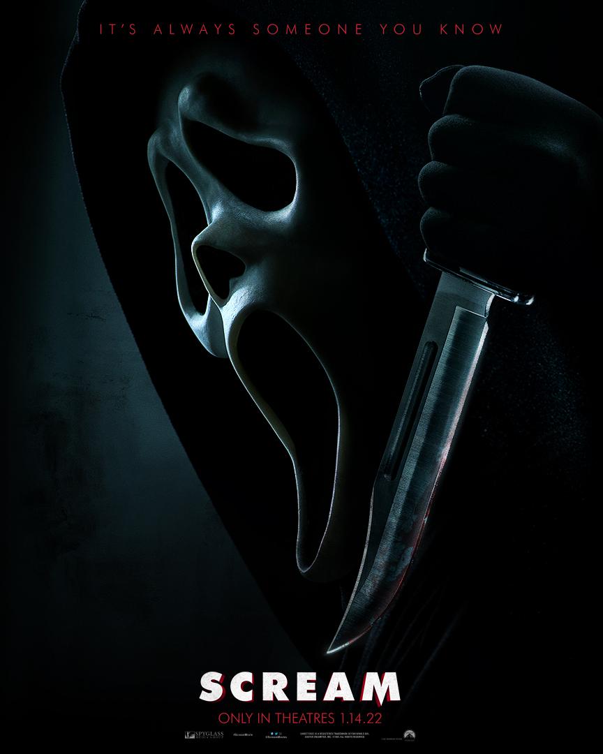 864x1080 Ghostface Returns on the Official 'Scream' Poster!