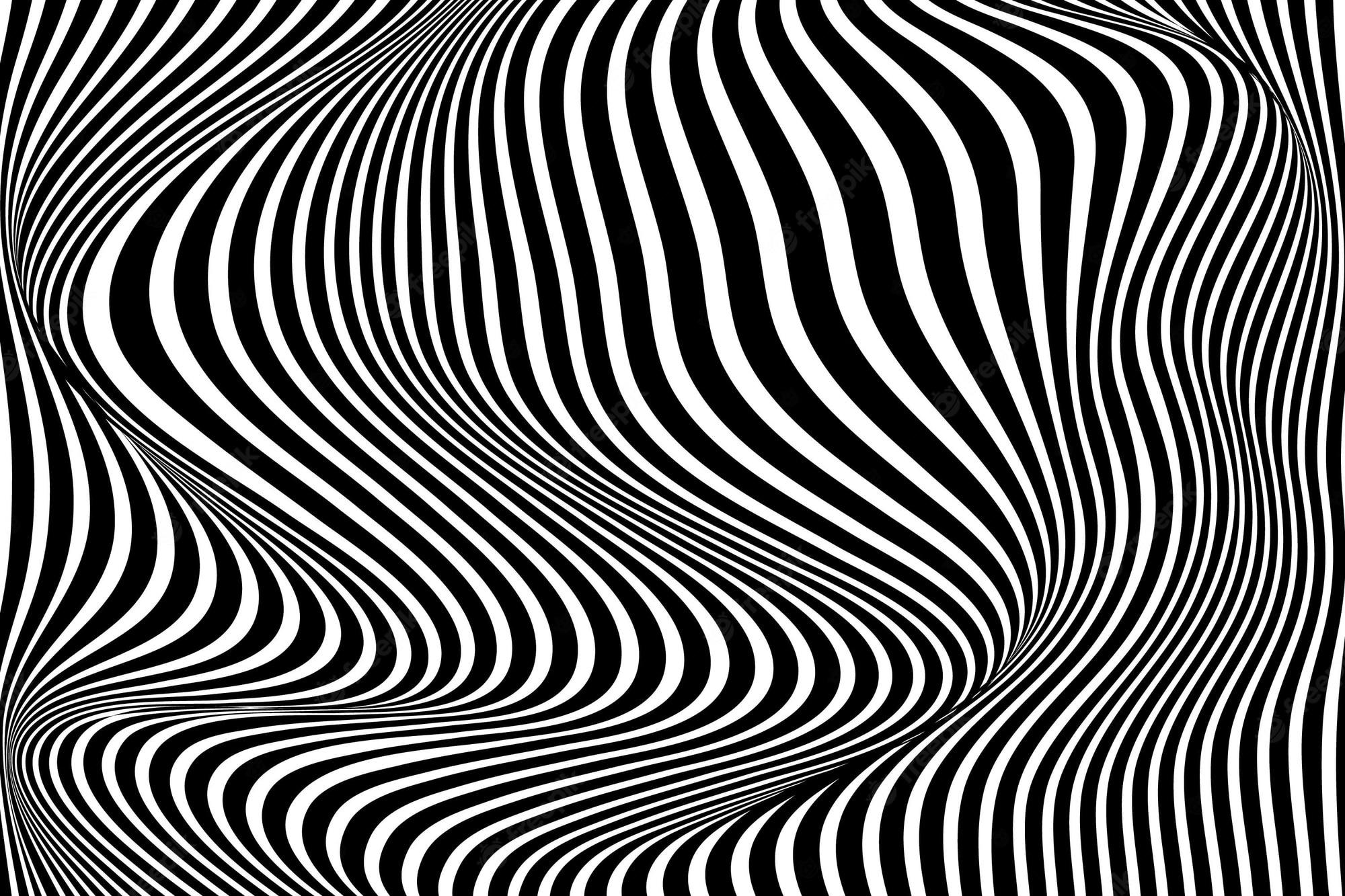 Black and White Psychedelic Dual Screen Wallpapers Top Free Black and