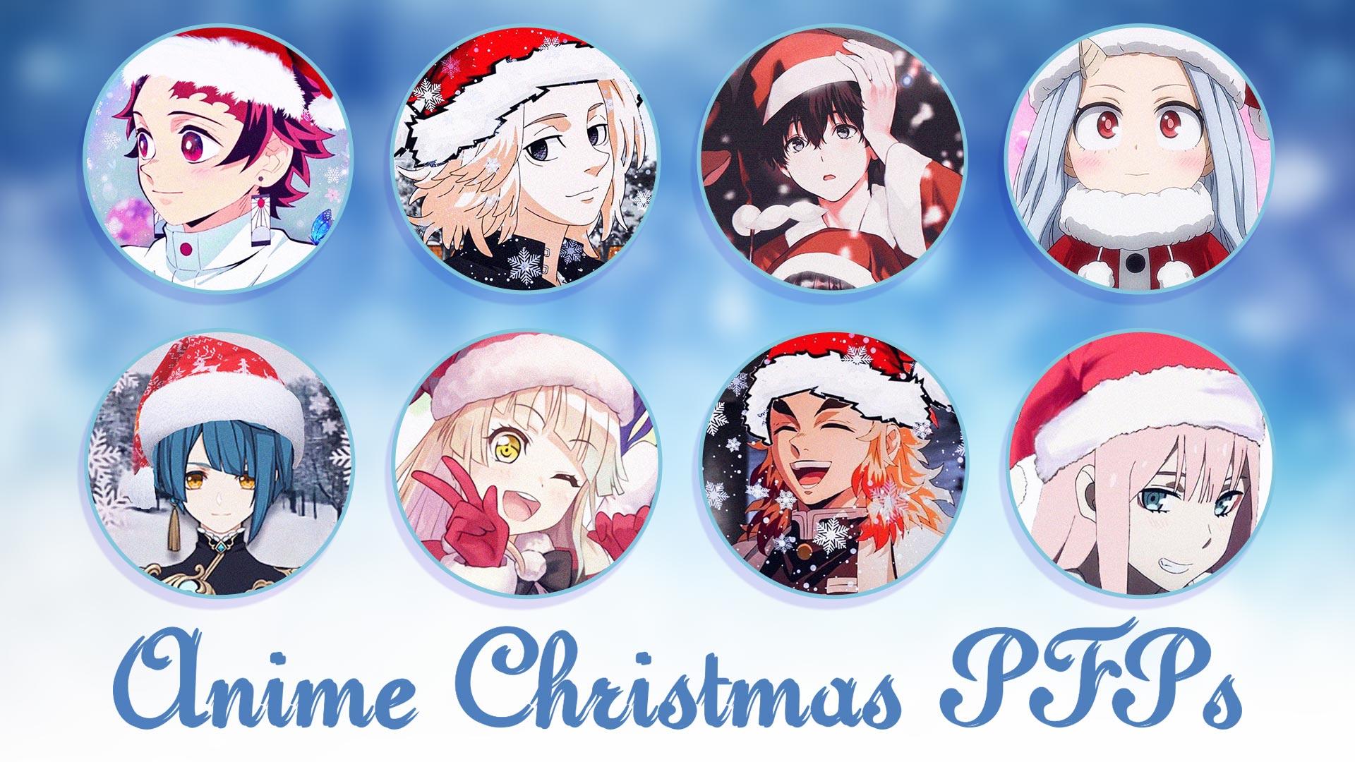 Christmas Anime Couple Wallpapers - Top Free Christmas Anime Couple ...