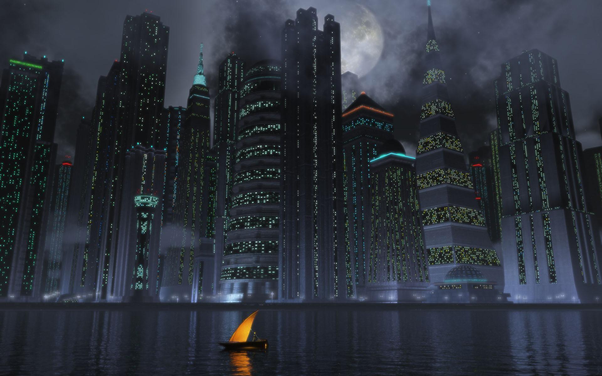1920x1200 Gotham, City Wallpaper HD / Desktop and Mobile Background