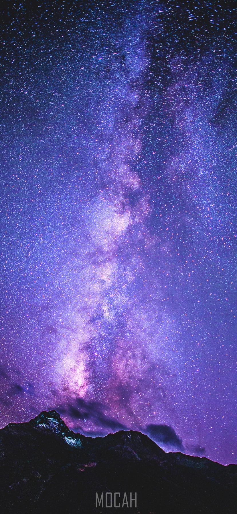 828x1792 Purple, Galaxy, Astronomical Object, Night, Star, Apple iPhone 11 wallpaper free download, 828x1792 Gallery HD Wallpaper