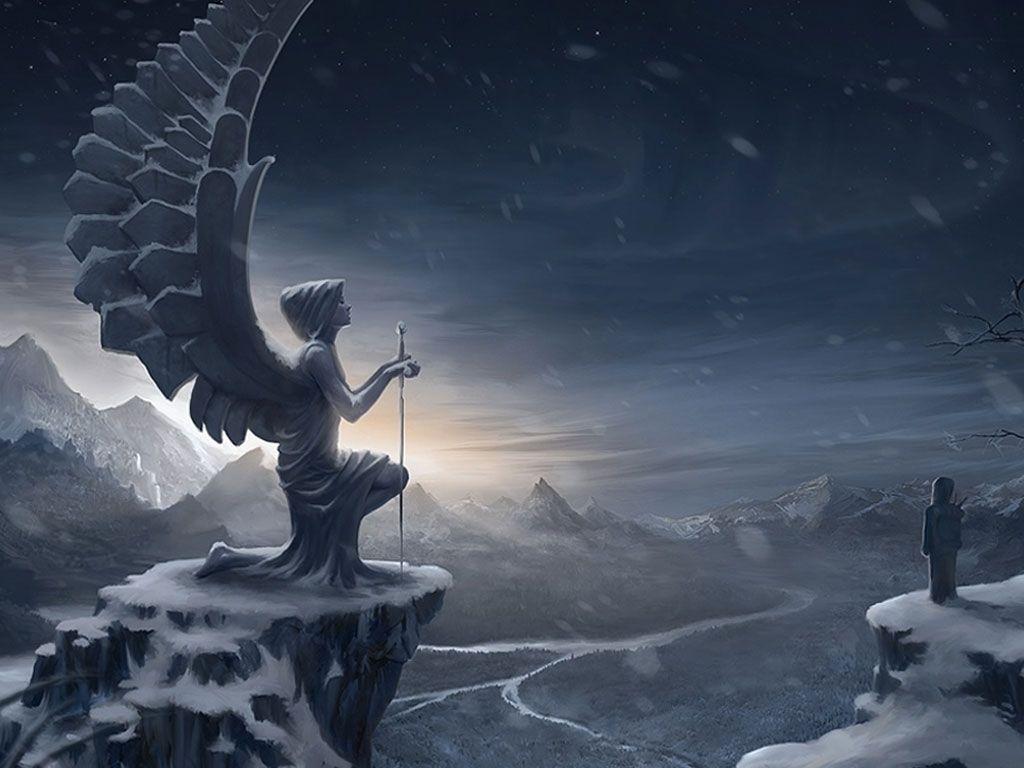 1024x768 Guardian Angel Desktop Wallpaper, 498.98 Kb