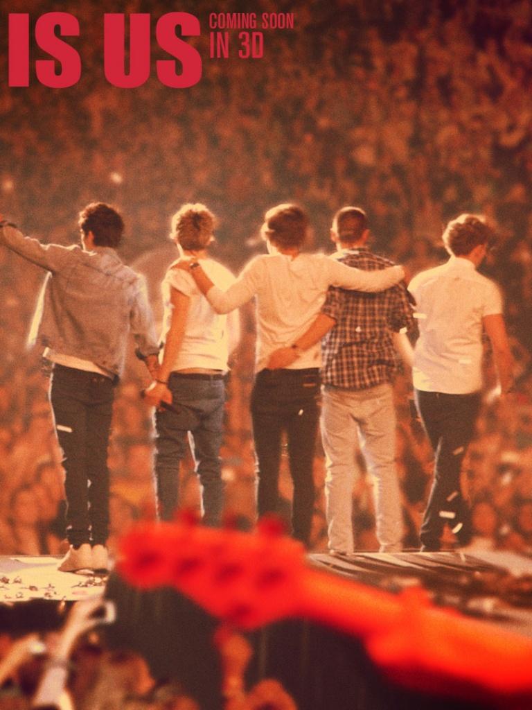 768x1024 One Direction This Is Us Movie iPad wallpaper