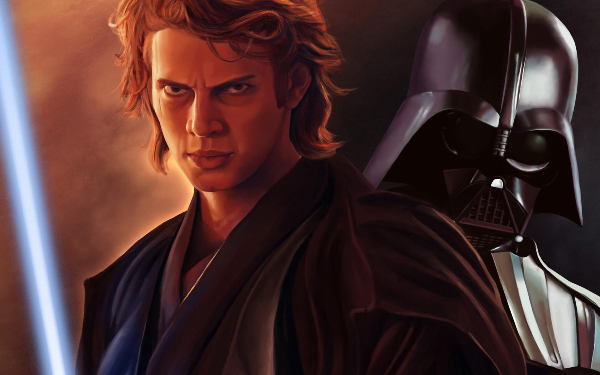 1920x1200 star, Wars, Hayden, Christensen, Anakin, Skywalker, Dart, Vader, Lightsaber, Sci fi Wallpaper HD / Desktop and Mobile Background