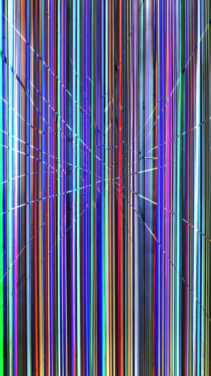 736x1308 Broken Screen Wallpaper