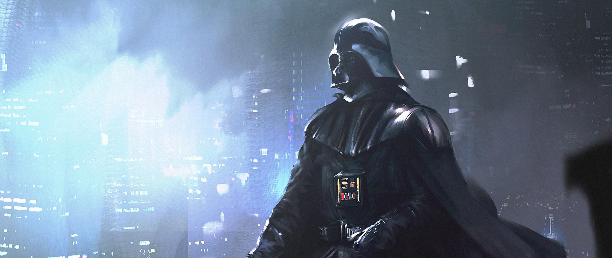 2560x1080 Wallpaper star wars, darth vader, anakin skywalker