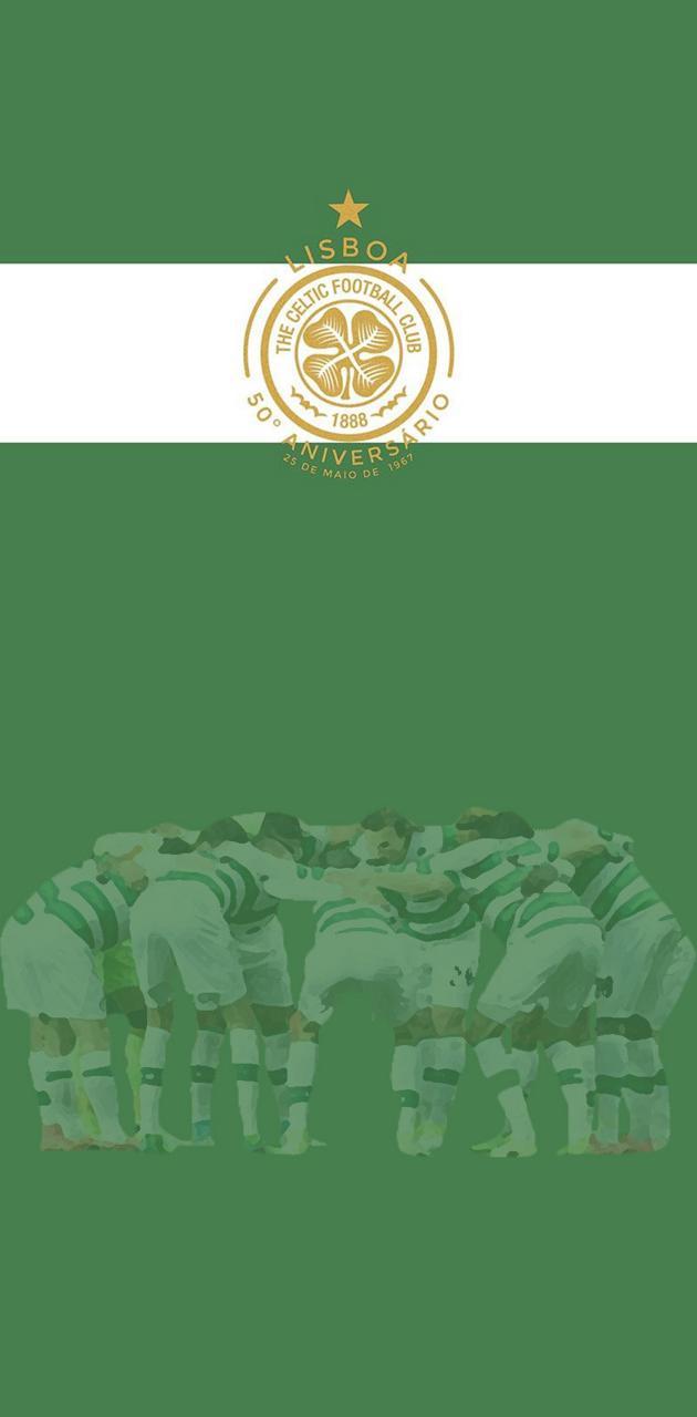 630x1280 Celtic Huddle wallpaper