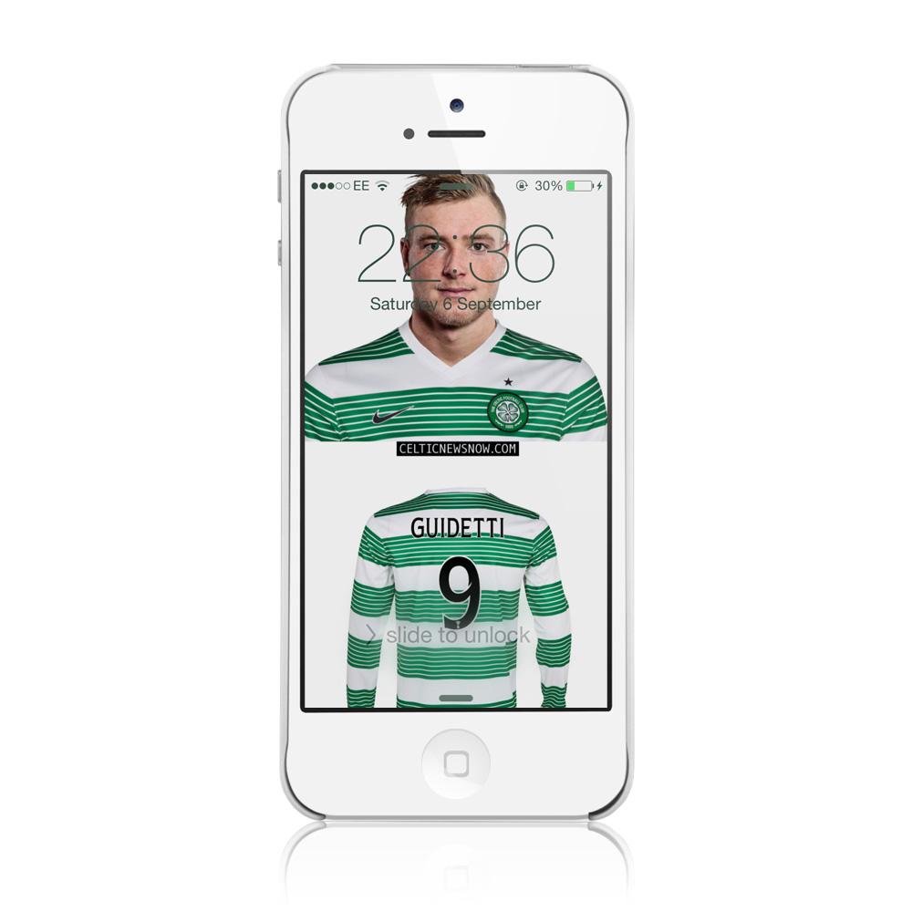 1000x1000 Download your FREE John Guidetti Celtic FC wallpaper for iPhone and smartphone Sep